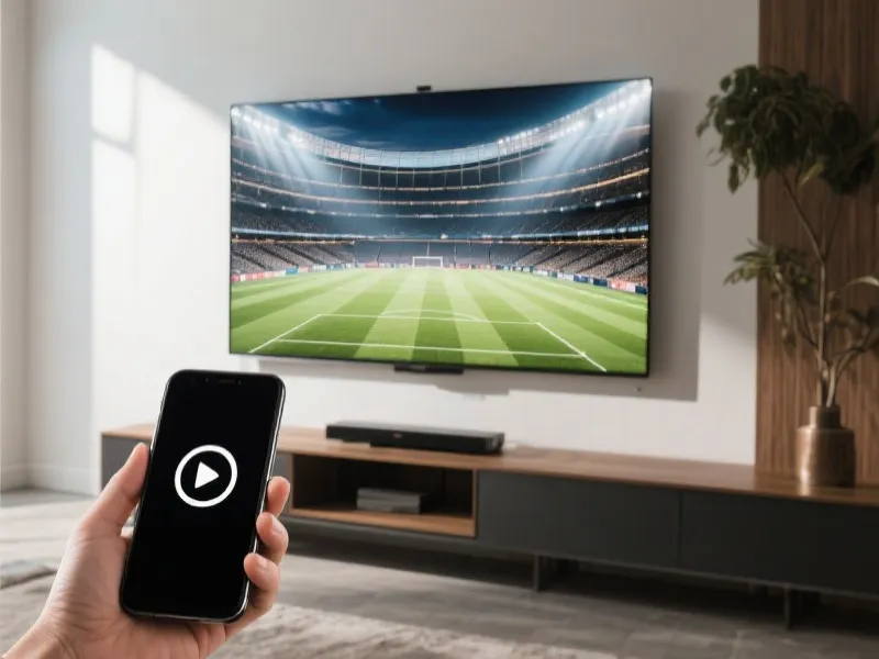 智能电视投屏演示